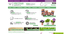 Desktop Screenshot of moestuinwebshop.nl